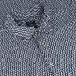 Greg Norman ML75 Stretch Landscape Shirt Polo Short Sleeve Golf Apparel