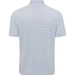 Greg Norman ML75 Stretch Season Stripe Shirt Polo Short Sleeve Golf Apparel