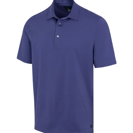 Greg Norman ML75 Stretch Sky Shirt Polo Short Sleeve Golf Apparel