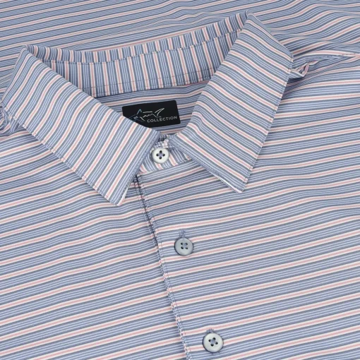 Greg Norman ML75 Stretch Vista Polo Shirt Polo Short Sleeve Golf Apparel