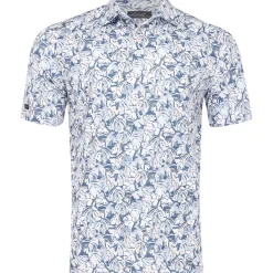 Greg Norman ML75 Tropic Ventilated Shirt Polo Short Sleeve Golf Apparel