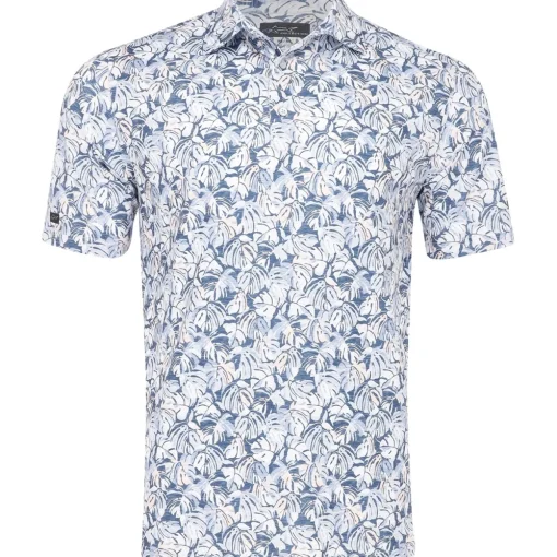 Greg Norman ML75 Tropic Ventilated Shirt Polo Short Sleeve Golf Apparel