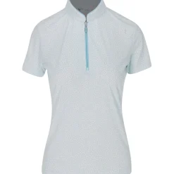 Greg Norman ML75 Umbrella Print Shirt Polo Short Sleeve Golf Apparel
