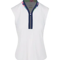 Greg Norman ML75 Vista Stretch Sleeveless Shirt Polo Short Sleeve Golf Apparel