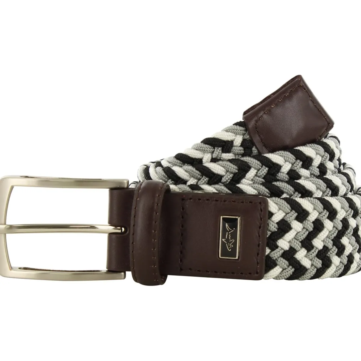 Greg Norman Multi-Color Braided Stretch Accessories Belts Golf Apparel