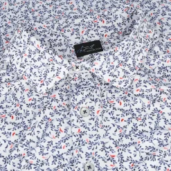 Greg Norman Ocean Floral ML75 Stretch Shirt Polo Short Sleeve Golf Apparel