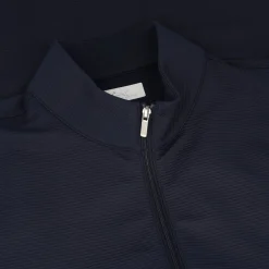 Greg Norman Ottoman Rib Full-Zip Outerwear Jacket Golf Apparel
