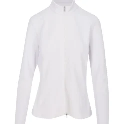 Greg Norman Ottoman Rib Full-Zip Outerwear Jacket Golf Apparel