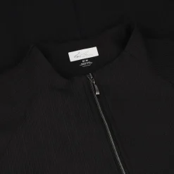 Greg Norman Ottoman Rib Full-Zip Outerwear Jacket Golf Apparel