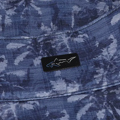 Greg Norman Palm Stamp Outerwear 1/4 Zip Golf Apparel