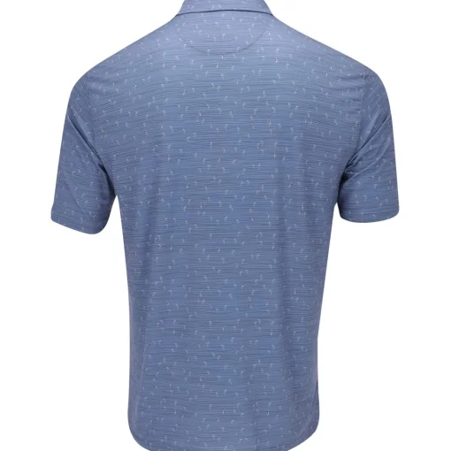Greg Norman Parrot ML75 Stretch Polo Shirt Polo Short Sleeve Golf Apparel