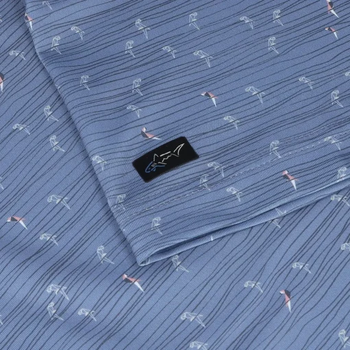Greg Norman Parrot ML75 Stretch Polo Shirt Polo Short Sleeve Golf Apparel