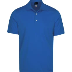 Greg Norman Protek ML75 Microlux 2Below Solid Shirt Polo Short Sleeve Golf Apparel