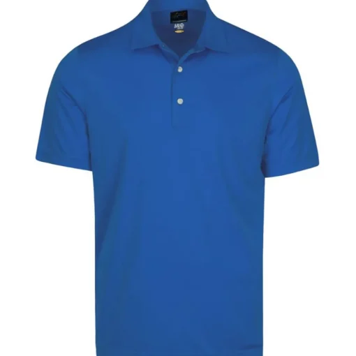 Greg Norman Protek ML75 Microlux 2Below Solid Shirt Polo Short Sleeve Golf Apparel