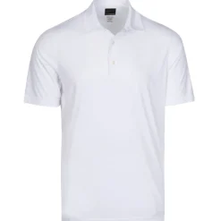 Greg Norman Protek ML75 Microlux 2Below Solid Shirt Polo Short Sleeve Golf Apparel
