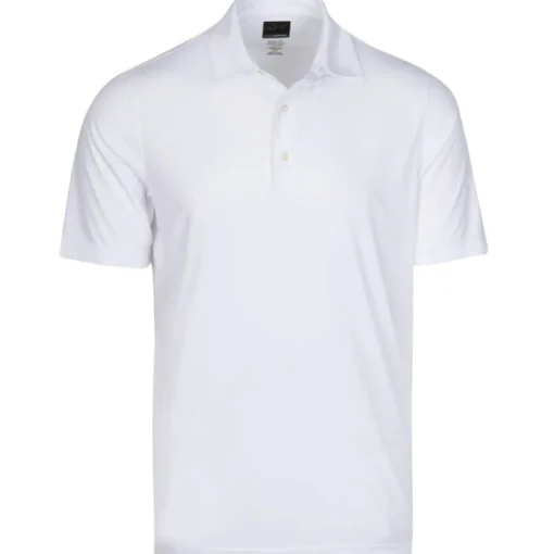 Greg Norman Protek ML75 Microlux 2Below Solid Shirt Polo Short Sleeve Golf Apparel