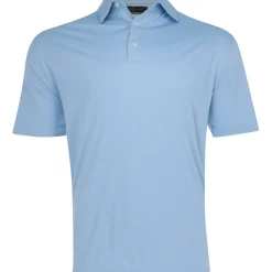 Greg Norman ProTek ML75 Microlux Embossed Shirt Polo Short Sleeve Golf Apparel