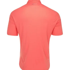 Greg Norman ProTek ML75 Microlux Embossed Shirt Polo Short Sleeve Golf Apparel