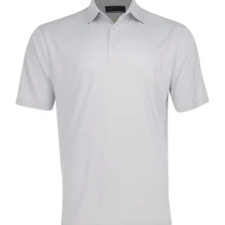 Greg Norman ProTek ML75 Microlux Embossed Shirt Polo Short Sleeve Golf Apparel
