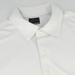 Greg Norman ProTek ML75 Microlux Embossed Shirt Polo Short Sleeve Golf Apparel