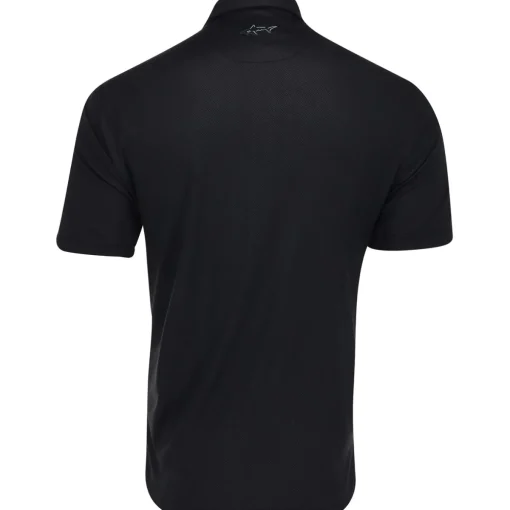 Greg Norman ProTek ML75 Microlux Embossed Shirt Polo Short Sleeve Golf Apparel