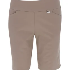 Greg Norman Pull-On Stretch Shorts Flat Front Golf Apparel