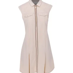 Greg Norman Ranger 1/2 Zip Sleeveless Dress Polo Short Sleeve Golf Apparel