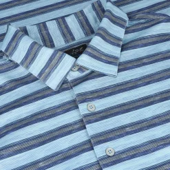 Greg Norman Reflect Shirt Polo Short Sleeve Golf Apparel