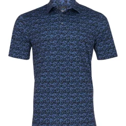 Greg Norman Ripple ML75 Shirt Polo Short Sleeve Golf Apparel