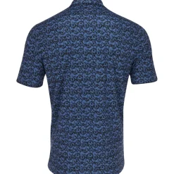 Greg Norman Ripple ML75 Shirt Polo Short Sleeve Golf Apparel