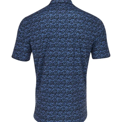 Greg Norman Ripple ML75 Shirt Polo Short Sleeve Golf Apparel