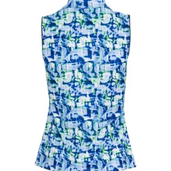 Greg Norman Salita Sleeveless Shirt Polo Short Sleeve Golf Apparel