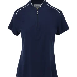 Greg Norman Scallop Collar Shirt Polo Short Sleeve Golf Apparel