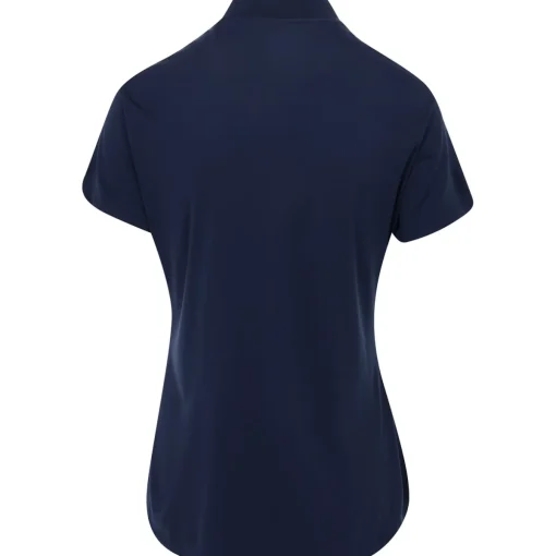 Greg Norman Scallop Collar Shirt Polo Short Sleeve Golf Apparel