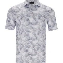 Greg Norman Sea Breeze ML75 Stretch Shirt Polo Short Sleeve Golf Apparel