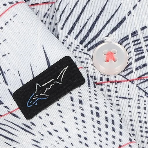 Greg Norman Sea Breeze ML75 Stretch Shirt Polo Short Sleeve Golf Apparel