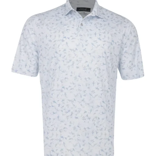 Greg Norman Sea Shark ML75 Polo Shirt Polo Short Sleeve Golf Apparel