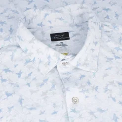 Greg Norman Sea Shark ML75 Polo Shirt Polo Short Sleeve Golf Apparel