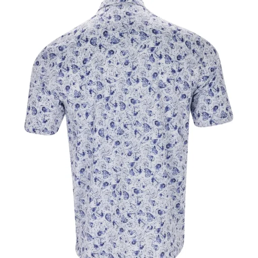 Greg Norman Shoreline ML75 Stretch Shirt Polo Short Sleeve Golf Apparel