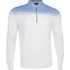 Greg Norman Shoreline Outerwear 1/4 Zip Golf Apparel