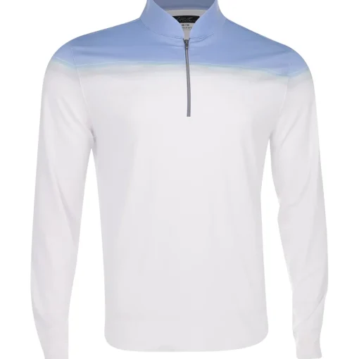 Greg Norman Shoreline Outerwear 1/4 Zip Golf Apparel
