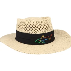 Greg Norman Signature Straw Headwear Cap Golf Apparel