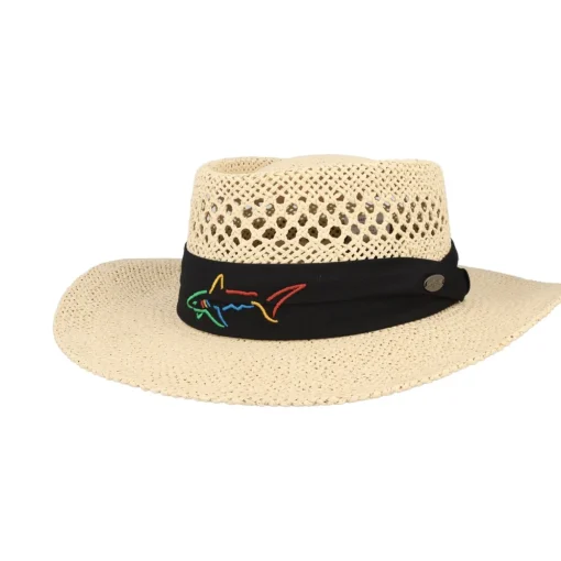 Greg Norman Signature Straw Headwear Cap Golf Apparel
