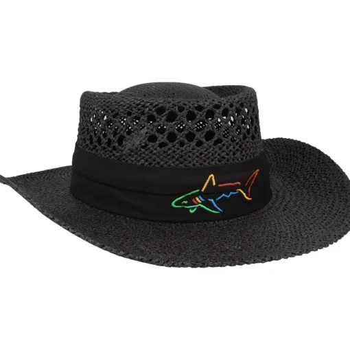 Greg Norman Signature Straw Headwear Cap Golf Apparel