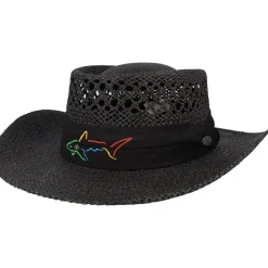 Greg Norman Signature Straw Headwear Cap Golf Apparel