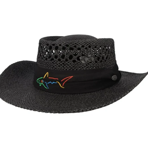 Greg Norman Signature Straw Headwear Cap Golf Apparel