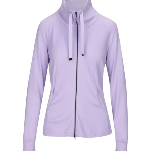 Greg Norman Solange Full-Zip Outerwear Jacket Golf Apparel