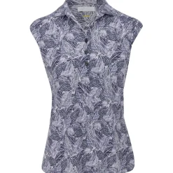Greg Norman Solar XP Eden Sleeveless Shirt Polo Short Sleeve Golf Apparel