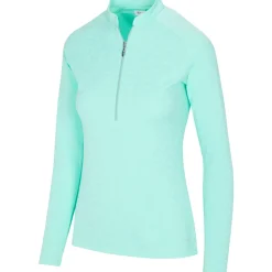 Greg Norman Solar XP Grotto 1/2 Zip Outerwear Pullover Golf Apparel
