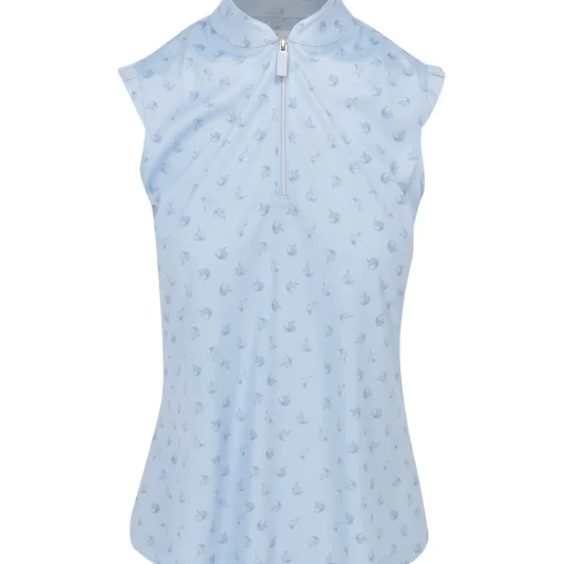 Greg Norman Solaria ML75 Sleeveless Shirt Polo Short Sleeve Golf Apparel